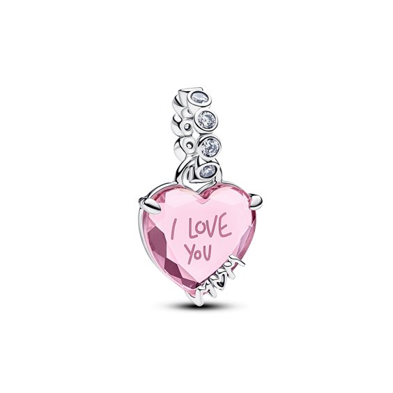 Charm Pandora Donna Family and Friends in Argento Cubic Zirconia 794464C01 - 794464C01